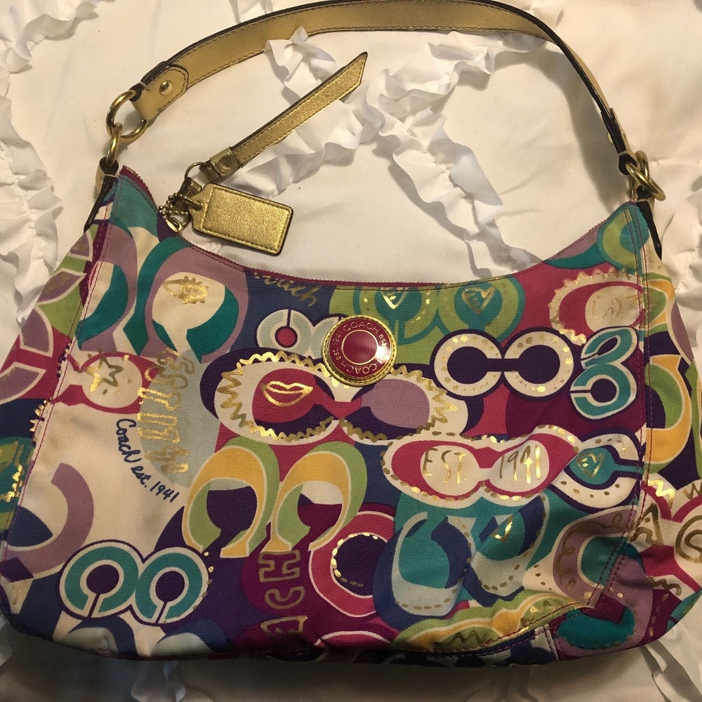 COACH Printed Purse